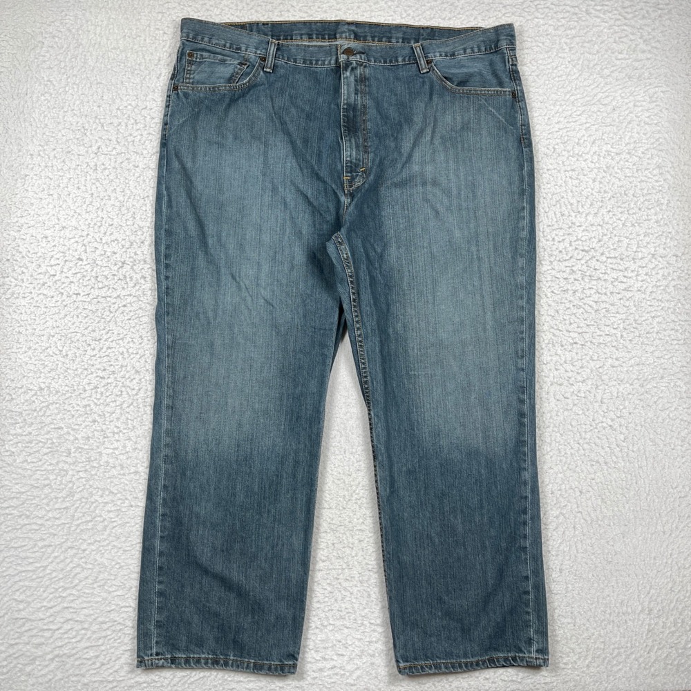 Levis 559 Jeans Mens 46x29 (Fit 46x27) Blue Relaxed Straight Denim Classic